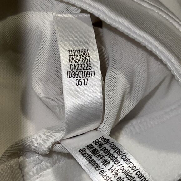 Victoria Sport White Athleisure Sports Bra Size L - Picture 7 of 10